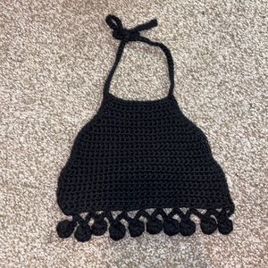 ⭐️4/$10 Crocheted Toddler Holter Top